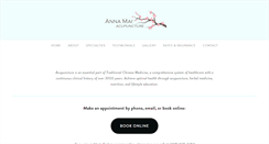 Desktop Screenshot of annamaiacupuncture.com